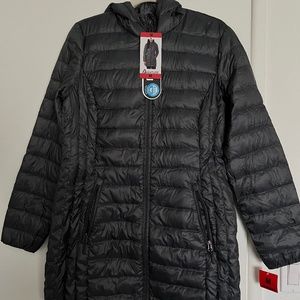Long puffer jacket